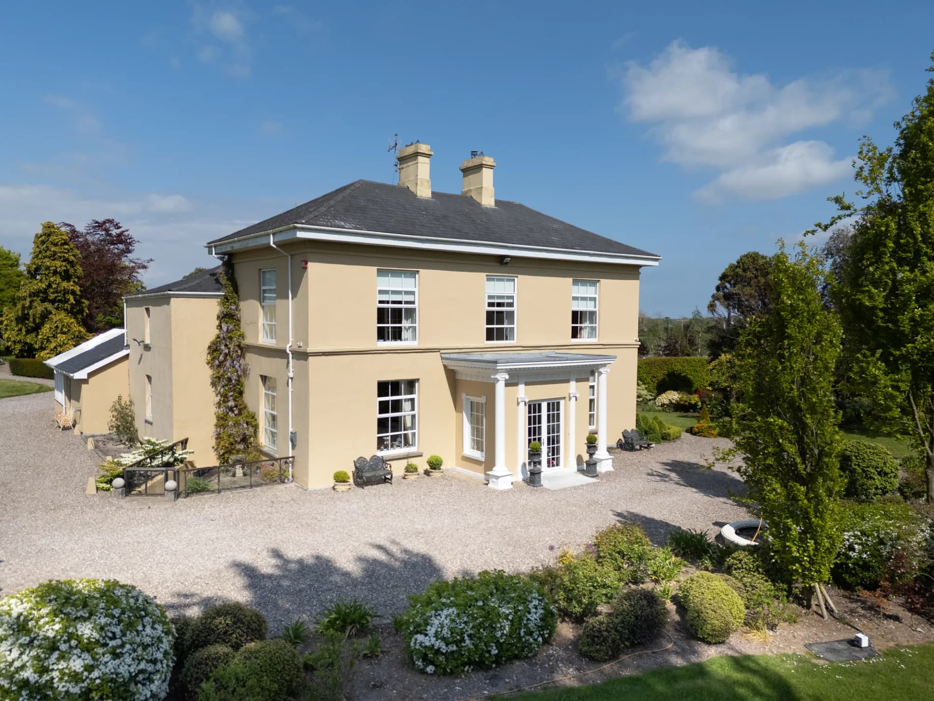 Elegant Georgian Residence Set on Three Acres in Castlemartyr — in Castlemartyr, Co. Cork, Ireland
